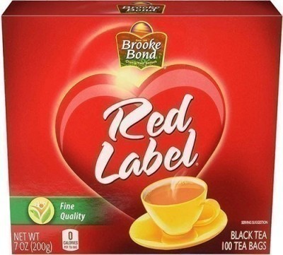 Brooke Bond Red Label Tea (100 TEA BAGS)