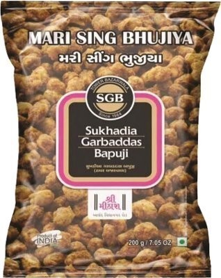 Sukhadia Garbaddas Bapuji Mari Sing Bhujiya (Coated Black Pepper Peanuts)