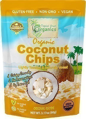 Tropical Green Organics Organic Coconut Chips