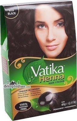 Vatika Henna Hair Colors - Natural Black