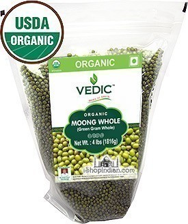 Vedic Organic Moong Whole (Green Gram Whole)