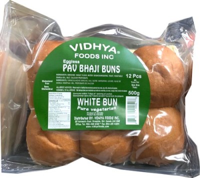 Vidhya Pav Bhaji Buns - Eggless - 12 pcs