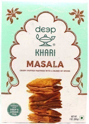 Deep Khari Biscuits (Puff Pastry) - Masala