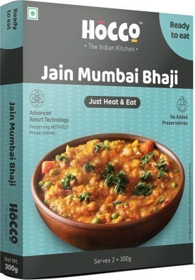 Hocco Jain Mumbai Bhaji (No Onion, Garlic, Potato) (Ready-to-Eat)
