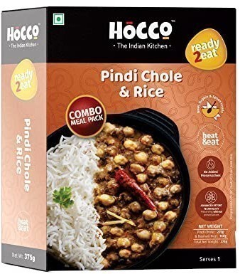 Hocco Pindi Chole & Rice (Ready-to-Eat)