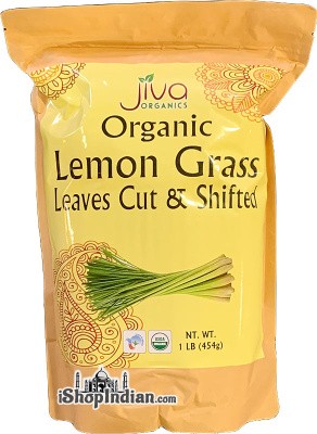 Jiva Organic Lemon Grass Leaves - Cut & Shifted