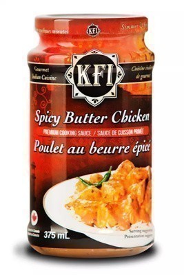 KFI Spicy Butter Chicken Gourmet Simmer Sauce