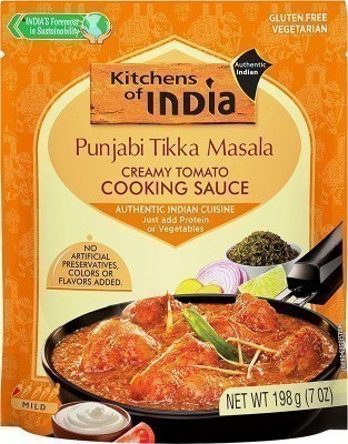 Kitchens of India Punjabi Tikka Masala - Creamy Tomato Cooking Sauce