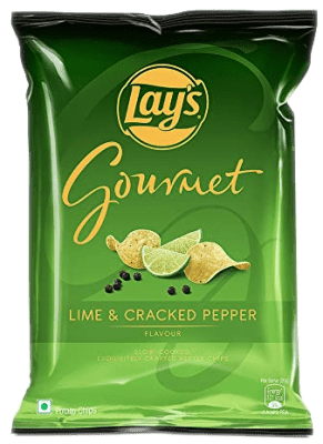 Lay's Gourmet Lime & Cracked Pepper Potato Chips