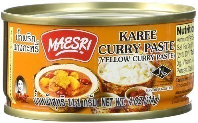 Maesri Yellow Curry Paste - 4 oz