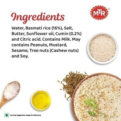 MTR Jeera (Cumin) Rice (Ready-to-Eat)