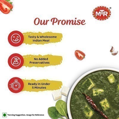 MTR Palak Paneer (Ready-to-Eat)