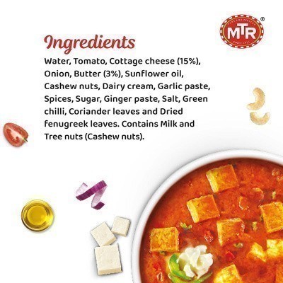 MTR Paneer Butter Masala (Ready-to-Eat)