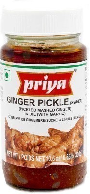 Priya Sweet Ginger Pickle With Garlic