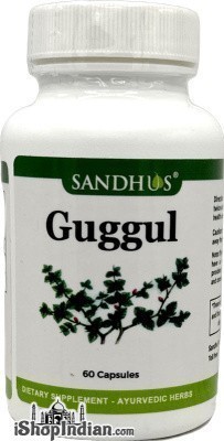 Guggul - Cholesterol Control (Ayurveda Herbal Trade) - 60 Capsules